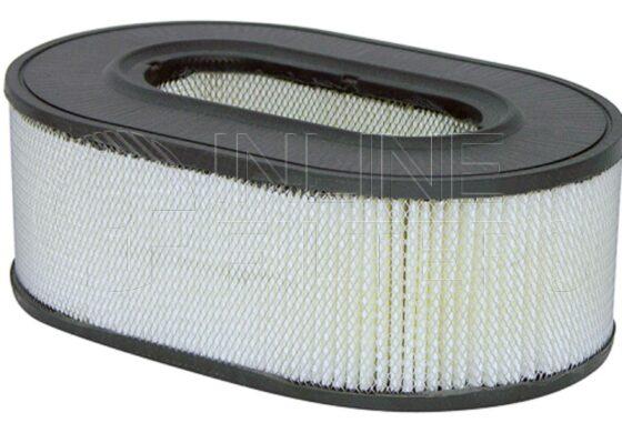 Inline FA11684. Air Filter Product – Cartridge – Oval Product Oval air filter cartridge