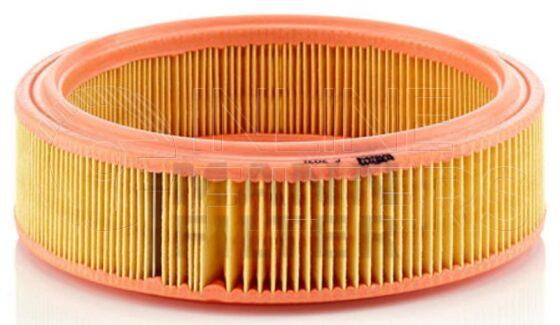Inline FA11685. Air Filter Product – Cartridge – Round Product Air filter product