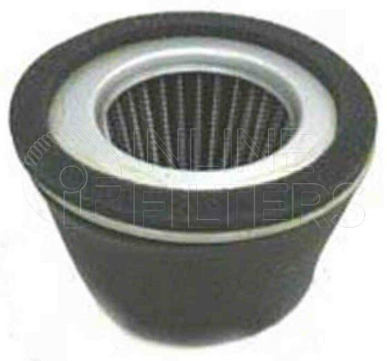 Inline FA11692. Air Filter Product – Cartridge – Round Product Outer air filter cartridge Supplied With Foam pre-filter