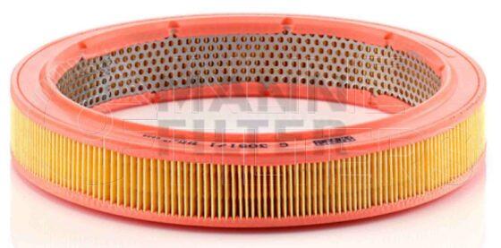 Inline FA11714. Air Filter Product – Cartridge – Round Product Air filter product