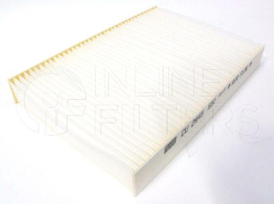 Inline FA11731. Air Filter Product – Panel – Oblong Product Cabin air filter