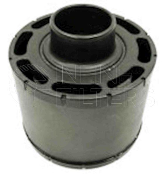 Inline FA11760. Air Filter Product – Housing – Disposable Product Disposable air filter housing Outlet OD 129mm