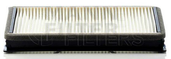 Inline FA11767. Air Filter Product – Panel – Oblong Product Cabin air filter