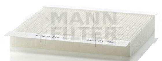 Inline FA11777. Air Filter Product – Panel – Oblong Product Cabin air filter