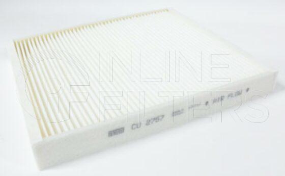 Inline FA11790. Air Filter Product – Panel – Oblong Product Cabin air filter