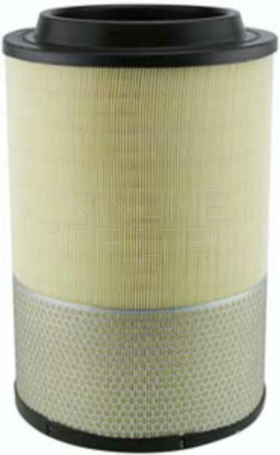 Inline FA11798. Air Filter Product – Radial Seal – Round Product Radial seal air filter element