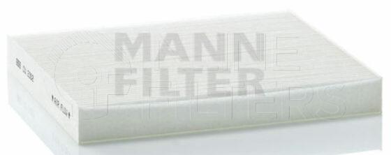 Inline FA11826. Air Filter Product – Panel – Oblong Product Cabin air filter element