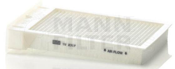 Inline FA11840. Air Filter Product – Panel – Oblong Product Cabin air filter