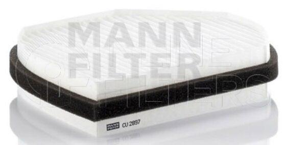 Inline FA11855. Air Filter Product – Panel – Odd Product Cabin air filter