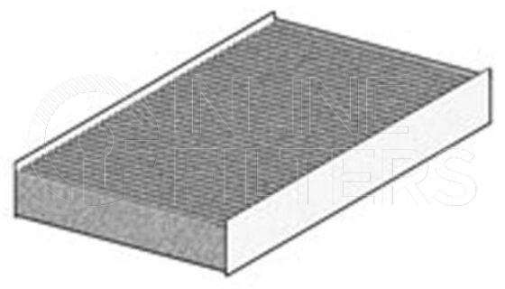 Inline FA11882. Air Filter Product – Panel – Oblong Product Cabin air filter