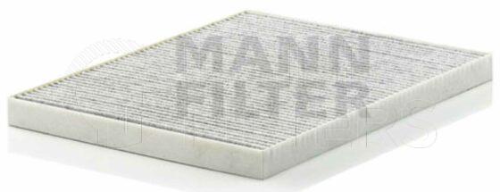 Inline FA11892. Air Filter Product – Panel – Oblong Product Cabin air filter