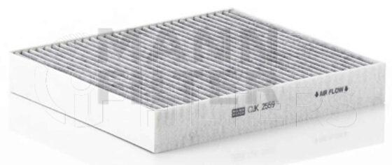 Inline FA11895. Air Filter Product – Panel – Oblong Product Cabin air filter