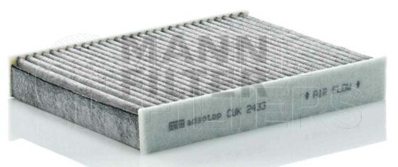 Inline FA11917. Air Filter Product – Panel – Oblong Product Cabin air filter