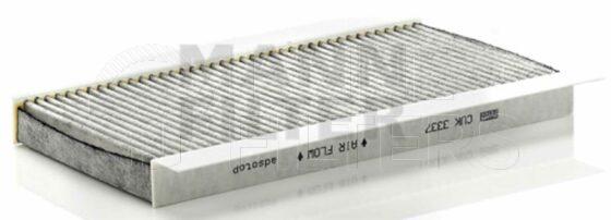 Inline FA11937. Air Filter Product – Panel – Oblong Product Cabin air filter