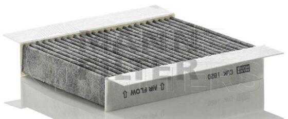Inline FA11943. Air Filter Product – Panel – Oblong Product Cabin air filter