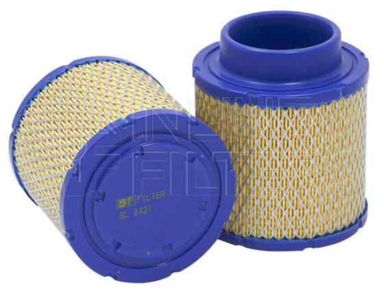 Inline FA11951. Air Filter Product – Housing – Disposable Product Air filter product
