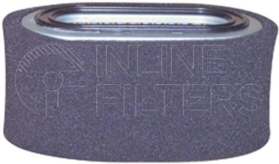 Inline FA11982. Air Filter Product – Cartridge – Oval Product Air filter product