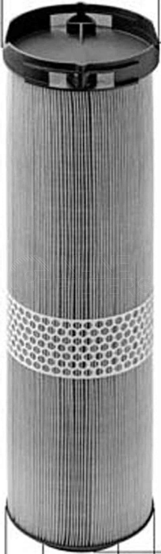 Inline FA11985. Air Filter Product – Cartridge – Round Product Air filter product