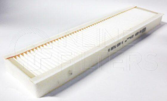 Inline FA11989. Air Filter Product – Panel – Oblong Product Cabin air filter