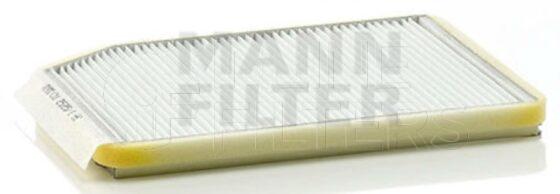 Inline FA11993. Air Filter Product – Panel – Odd Product Cabin air filter