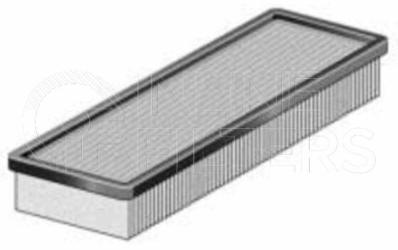 Inline FA12000. Air Filter Product – Panel – Oblong Product Cabin air filter