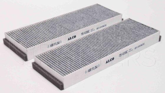 Inline FA12002. Air Filter Product – Panel – Oblong Product Cabin air filter