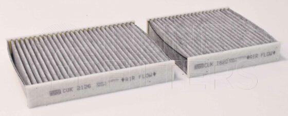 Inline FA12004. Air Filter Product – Panel – Oblong Product Cabin air filter
