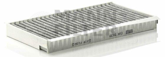 Inline FA12006. Air Filter Product – Panel – Oblong Product Cabin air filter