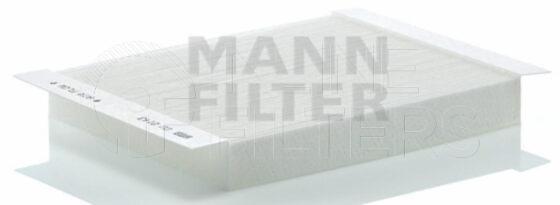 Inline FA12010. Air Filter Product – Panel – Oblong Product Cabin air filter