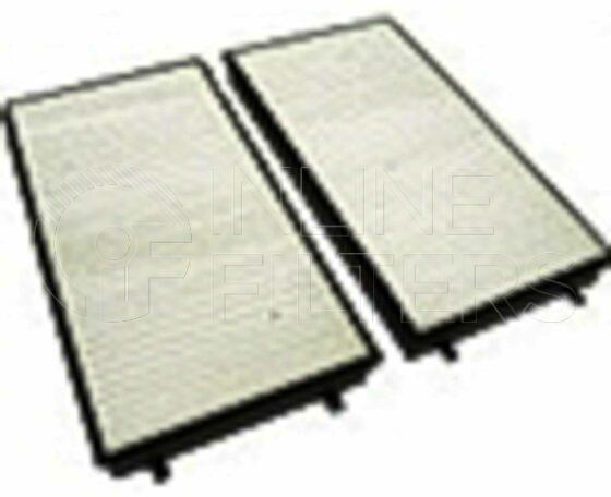 Inline FA12013. Air Filter Product – Panel – Oblong Product Cabin air filter