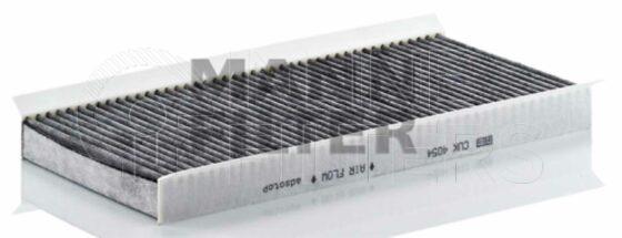 Inline FA12019. Air Filter Product – Panel – Oblong Product Cabin air filter