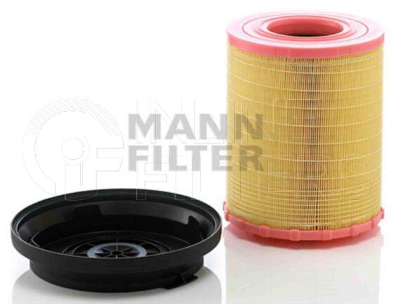 Inline FA12049. Air Filter Product – Cartridge – Lid Product Air filter product