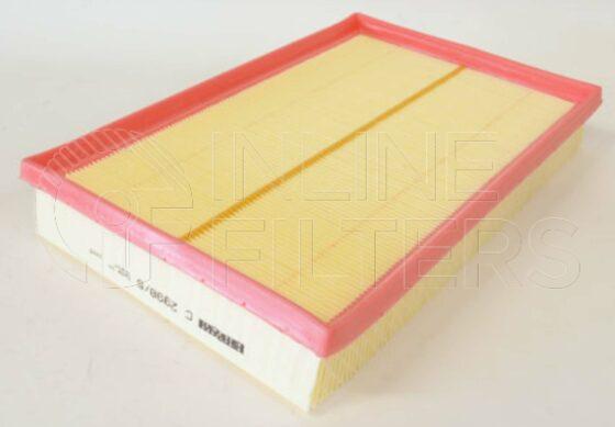 Inline FA12096. Air Filter Product – Panel – Oblong Product Panel air filter Type Soft plastic