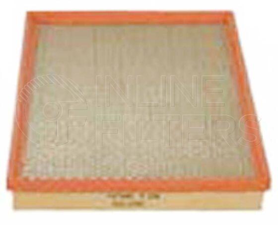 Inline FA12104. Air Filter Product – Panel – Oblong Product Panel air filter Type Soft plastic
