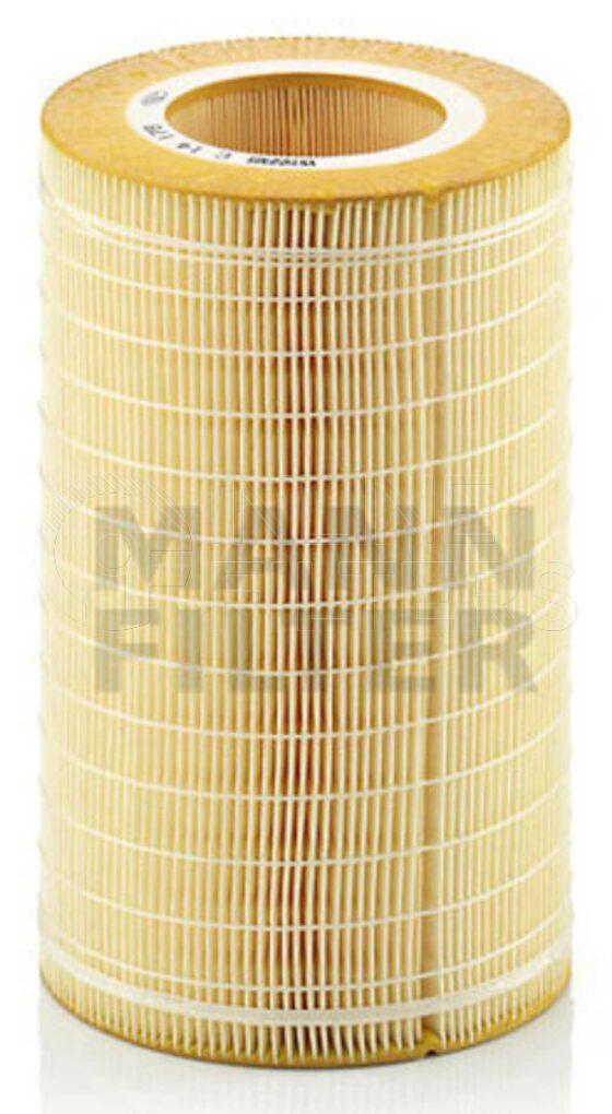 Inline FA12119. Air Filter Product – Cartridge – Round Product Air filter product