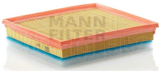 Inline FA12121. Air Filter Product – Panel – Oblong Product Panel air filter Type Soft plastic