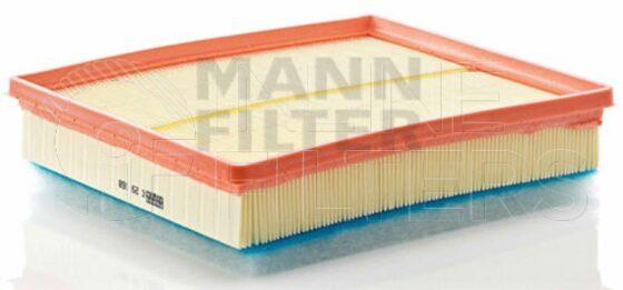 Inline FA12136. Air Filter Product – Panel – Oblong Product Panel air filter Type Soft plastic