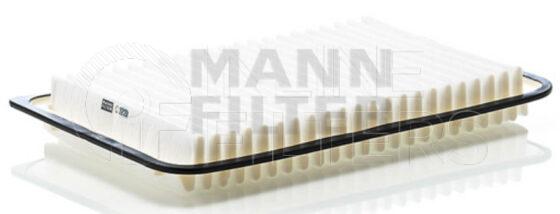 Inline FA12137. Air Filter Product – Panel – Oblong Product Panel air filter Type Hard plastic