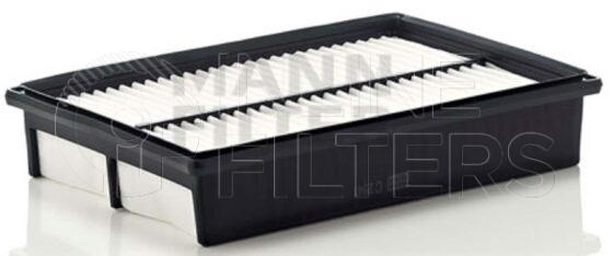Inline FA12139. Air Filter Product – Panel – Oblong Product Panel air filter Type Hard plastic
