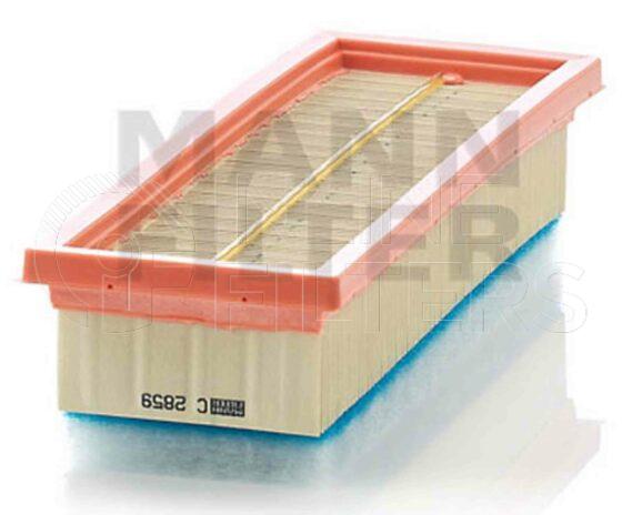 Inline FA12142. Air Filter Product – Panel – Oblong Product Panel air filter Type Soft plastic