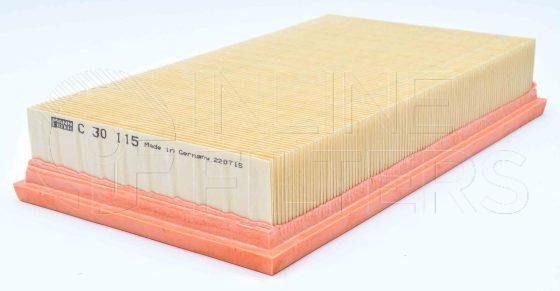 Inline FA12157. Air Filter Product – Panel – Oblong Product Panel air filter Type Soft plastic