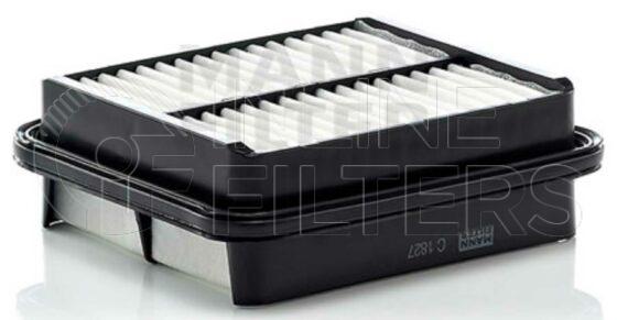 Inline FA12159. Air Filter Product – Panel – Oblong Product Panel air filter Type Hard plastic