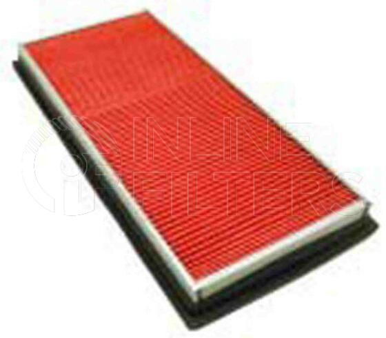 Inline FA12172. Air Filter Product – Panel – Oblong Product Panel air filter Type Soft plastic