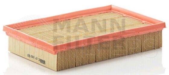 Inline FA12176. Air Filter Product – Panel – Oblong Product Panel air filter Type Soft plastic