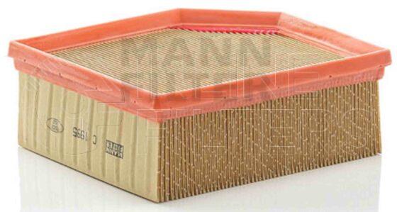 Inline FA12187. Air Filter Product – Panel – Oblong Product Panel air filter Type Hard plastic