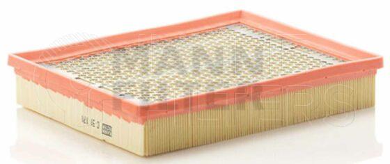 Inline FA12189. Air Filter Product – Panel – Oblong Product Panel air filter Type Hard plastic