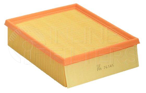 Inline FA12196. Air Filter Product – Panel – Oblong Product Air filter product
