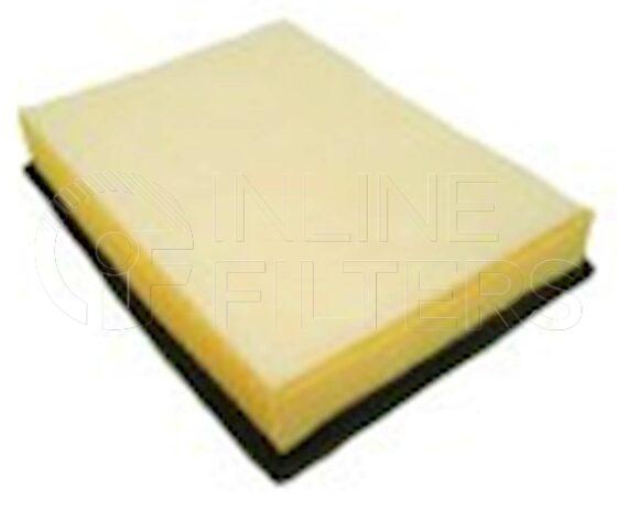 Inline FA12212. Air Filter Product – Panel – Oblong Product Air filter product