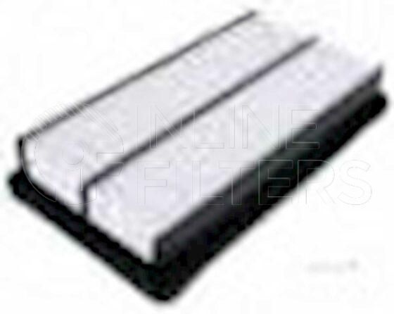 Inline FA12229. Air Filter Product – Panel – Oblong Product Air filter product