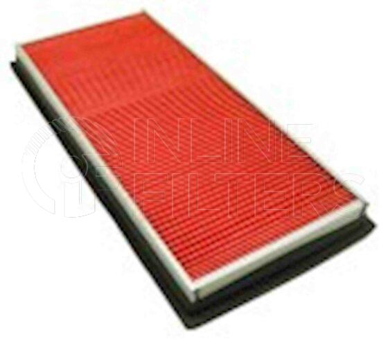 Inline FA12238. Air Filter Product – Panel – Oblong Product Air filter product